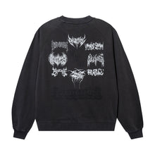 Load image into Gallery viewer, ALUMNI CREWNECK WASHED BLACK
