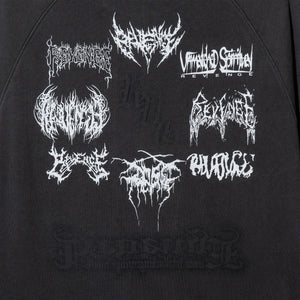 ALUMNI CREWNECK WASHED BLACK