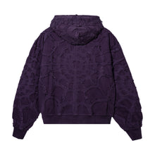 Load image into Gallery viewer, SPIDER WEB ZIP PURPLE/BLACK
