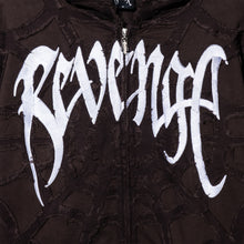 Load image into Gallery viewer, SPIDER WEB ZIP BROWN/CREAM
