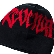 Load image into Gallery viewer, ARCH LOGO CUFF BEANIE BLACK/RED
