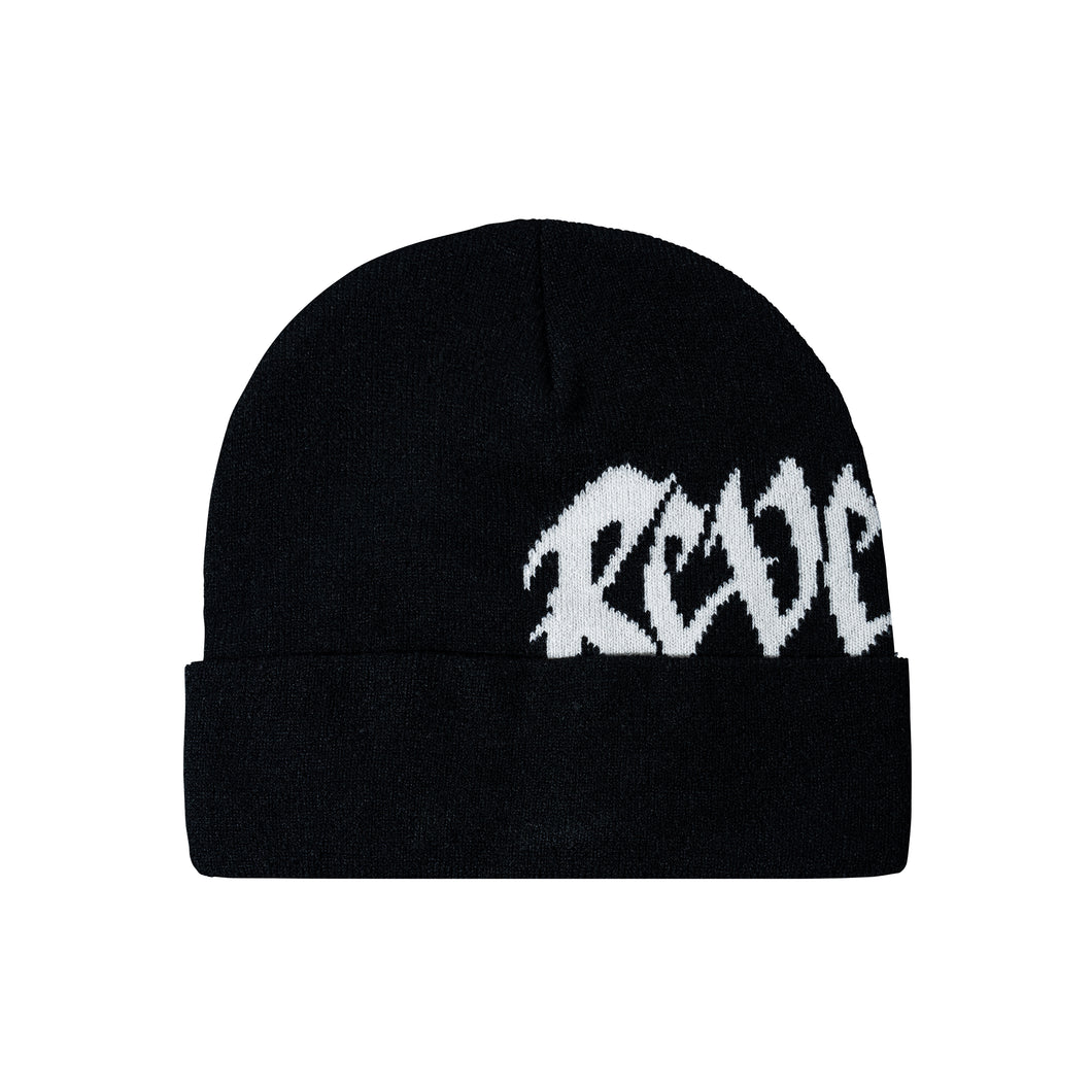 ARCH LOGO CUFF BEANIE BLACK/WHITE