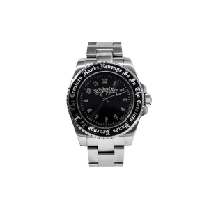 LIGHTNING WATCH BLACK/CHROME