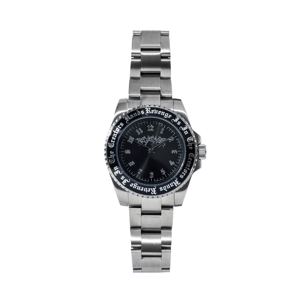 LIGHTNING WATCH BLACK/CHROME