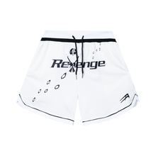 Load image into Gallery viewer, BULLETS BASKETBALL SHORTS WHITE
