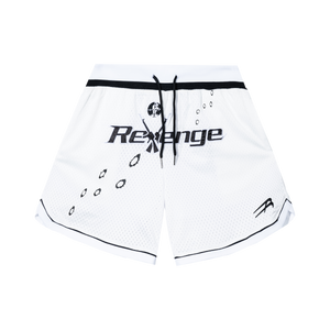 BULLETS BASKETBALL SHORTS WHITE