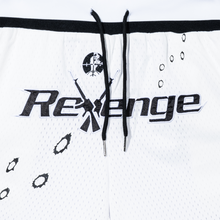 Load image into Gallery viewer, BULLETS BASKETBALL SHORTS WHITE
