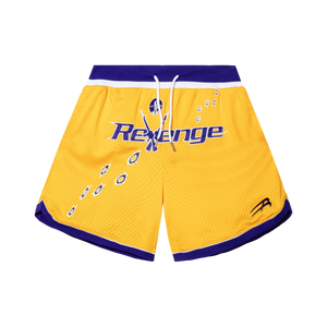 BULLETS BASKETBALL SHORTS YELLOW