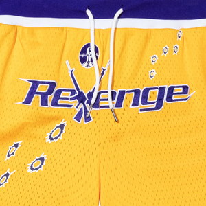 BULLETS BASKETBALL SHORTS YELLOW