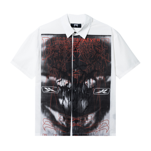 BLITZ BUTTON UP WHITE