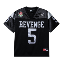 Load image into Gallery viewer, ROSE FOOTBALL JERSEY BLACK
