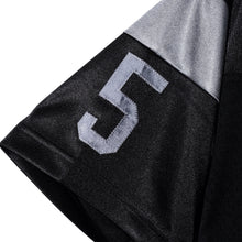 Load image into Gallery viewer, ROSE FOOTBALL JERSEY BLACK
