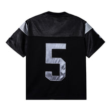 Load image into Gallery viewer, ROSE FOOTBALL JERSEY BLACK
