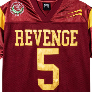 ROSE FOOTBALL JERSEY CARDINAL RED