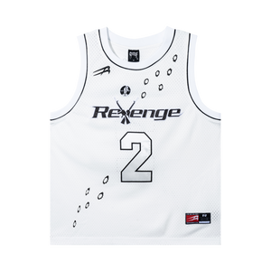 BULLETS BASKETBALL JERSEY WHITE