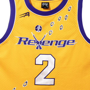 BULLETS BASKETBALL JERSEY YELLOW