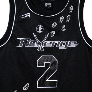 BULLETS BASKETBALL JERSEY BLACK