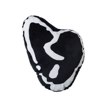 Load image into Gallery viewer, X HEARTBREAK THROW PILLOW BLACK/WHITE
