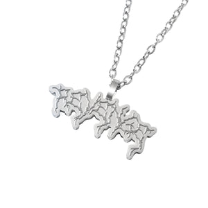 CHROME LIGHTNING DOUBLE LAYER CHAIN