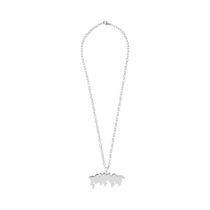 CHROME LIGHTNING DOUBLE LAYER CHAIN