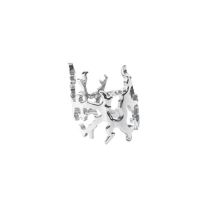 CHROME LIGHTNING RING