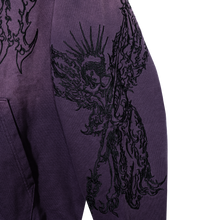 Load image into Gallery viewer, RENAISSANCE ZIP WASHED PURPLE/BLACK

