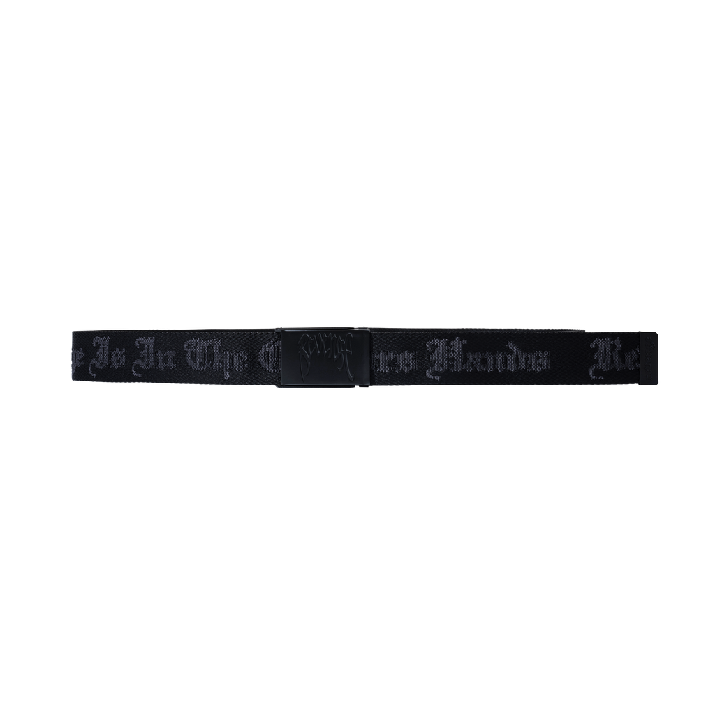 ARCH LOGO TACTICAL BELT BLACK