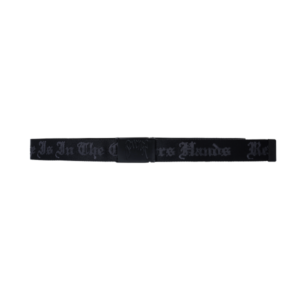ARCH LOGO TACTICAL BELT BLACK