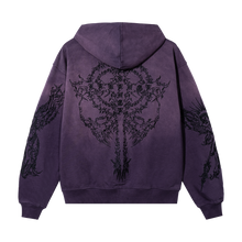 Load image into Gallery viewer, RENAISSANCE ZIP WASHED PURPLE/BLACK
