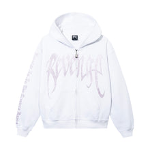Load image into Gallery viewer, X KILL BEJEWELED ZIP WHITE/PINK
