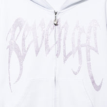 Load image into Gallery viewer, X KILL BEJEWELED ZIP WHITE/PINK

