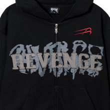 Load image into Gallery viewer, WACO DISTRESSED ZIP WASHED BLACK
