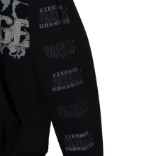 Load image into Gallery viewer, WACO DISTRESSED ZIP WASHED BLACK
