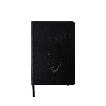Load image into Gallery viewer, X HEARTBREAK DEBOSSED LEATHER NOTEBOOK BLACK
