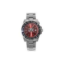Load image into Gallery viewer, ARCH LOGO WATCH CHROME/RED
