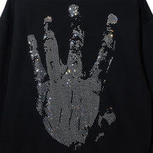 Load image into Gallery viewer, X KILL BEJEWELED ZIP BLACK/CRYSTAL
