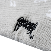 Load image into Gallery viewer, X DISTORTION BEANIE GREY/WHITE
