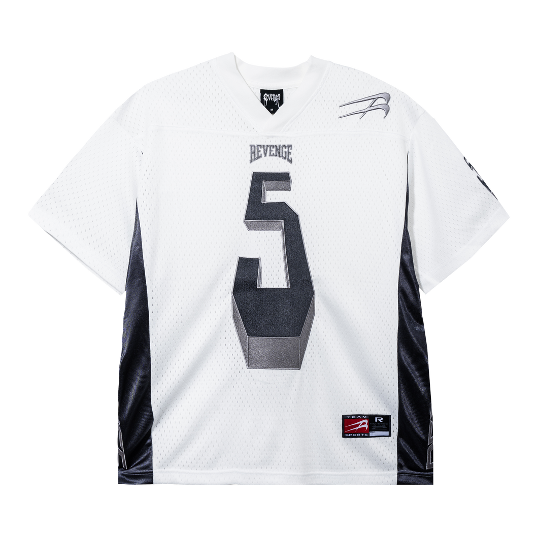 CONCUSSION JERSEY WHITE/BLACK