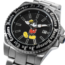 Load image into Gallery viewer, X DON'T KILL YOUR FRIENDS WATCH CHROME/BLACK (LIMITED TO 100)
