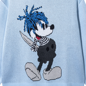 X SAD KNIT BABY BLUE