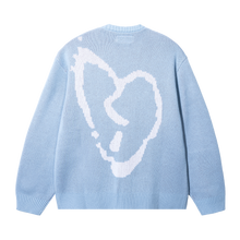 Load image into Gallery viewer, X SAD KNIT BABY BLUE
