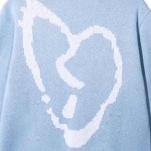 X SAD KNIT BABY BLUE