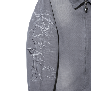 X HEARTBREAK WORK JACKET GREY