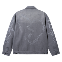 Load image into Gallery viewer, X HEARTBREAK WORK JACKET GREY
