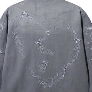 X HEARTBREAK WORK JACKET GREY