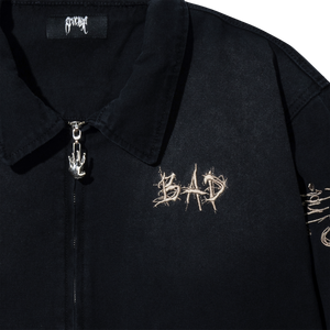 X HEARTBREAK WORK JACKET BLACK