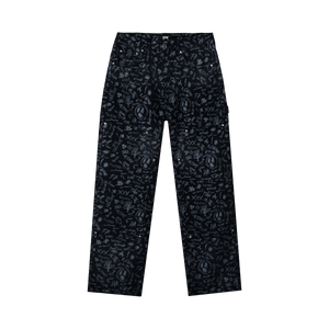 X HEARTBREAK CARPENTER PANT BLACK