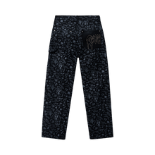 Load image into Gallery viewer, X HEARTBREAK CARPENTER PANT BLACK
