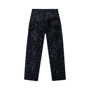 X HEARTBREAK CARPENTER PANT BLACK