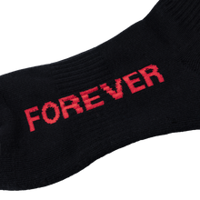 Load image into Gallery viewer, X BAD SOCKS BLACK/RED
